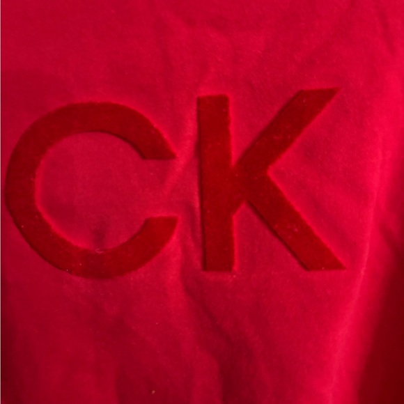 Calvin Klein Red Sweatshirt - Picture 2 of 3